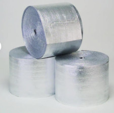 Reflective Insulation Roll, Foam Core Radiant Barrier 24 INCHES X 10FT Exterior Insulation Materials price