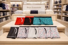 Cat & Jack 7 Pack 100% Cotton Boxer Briefs Multi Color Boys Size M(8) Boys' Boxer price
