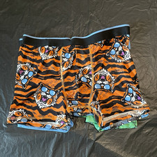 Wonder Nation Boys XL (14-16) Boxer Briefs 3 Pack Multicolor Animal Print Boys' Boxer price