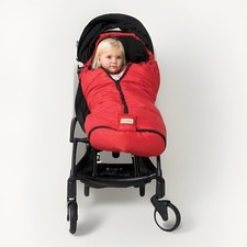 Rocket Baby The Stroller Bag Footmuff Igloo Zipper Waterproof Polyester Red Lava Baby Bouncer Footmuff price