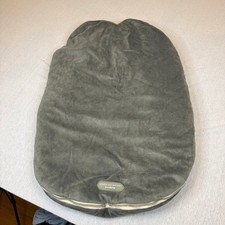 JJ Cole Bundleme Infant Cozy Footmuff Stroller Snowsuit Gray Sherpa Lined Baby Bouncer Footmuff price