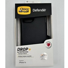 OtterBox Defender Case with Holster Case for iPhone 14, Black Case Silicone price