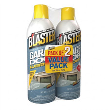 2 pk Blaster Silicone GARAGE DOOR LUBRICANT Silicone Based Lube Stops Squeaks Silicone price