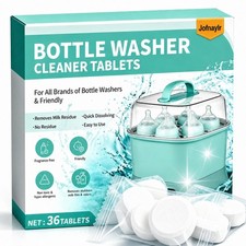 Jofnaylr Baby Bottle Washer Detergent Tablets, Powerful Enzyme Cleaner Tablet... Pacifier-Bottle Detergent price