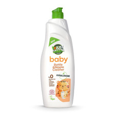 Just Green Organic Baby Bottle Nipple Cleaner Plant-Based Baby Bottle Soap Pacifier-Bottle Detergent price