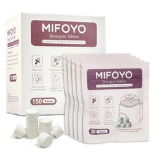 MIFOYO 150PCS Baby Bottle Washer Detergent Tablets, Detergent Soap Tablets fo... Pacifier-Bottle Detergent price