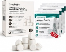 Freebaby 130 Ct Bottle Washer Detergent Tablets,Fits Most Brands, Enzyme Cleaner Pacifier-Bottle Detergent price