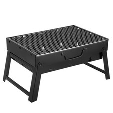 Uten BBQ Barbecue Charcoal Grill Foldable Portable Stove Cooker Camping Garden Garden Grill & Barbecue price