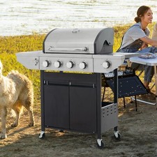 4-Burner Propane Grill Outdoor Barbecue Grill 46500BTU Patio Garden Cooking Gill Garden Grill & Barbecue price