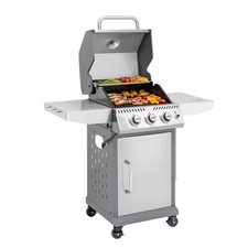 Royal Gourmet 3-Burner Gas Grill Stainless Steel Outdoor Garden BBQ Cooking Garden Grill & Barbecue price