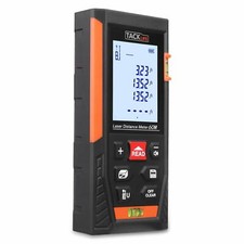 Tacklife HD60 Classic Laser Measure 196Ft M/In/Ft Mute Laser Distance Meter with Laser Meter / Distance Meter price