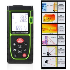 Handheld Digital Laser Point Distance Meter Measure Tape Range Finder 40m/131ft Laser Meter / Distance Meter price