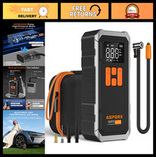 Portable 160PSI Tire Inflator Air Compressor - Cordless Pump, 10000mAh Battery, Air Pump - Tire Care price