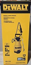 Dewalt 190612 2 Gal Manual Pump Sprayer New Gallon Garden Lawn Deck Sprayer price