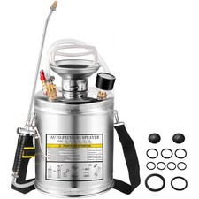 Stainless Steel Sprayer 1 Gallon Pump Sprayer w/ 3.3-inch Reinforced Hose Sprayer price