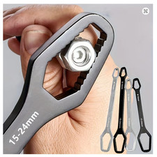 1pc Universal Double Ended Wrench, Self-Tightening 3-17mm Screw Nuts Repair Wren Nut Tightening Machine price