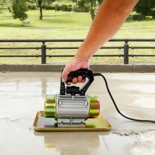 Hand-held Flat Plate Vibrator, Electric Troweling Concrete Vibrator Tool 250W Concrete Vibrator price