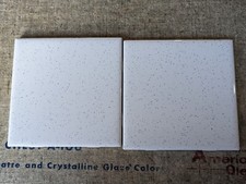 4 pcs American Olean 4 1/4" Ceramic Tile Salt & Pepper #45 Black Speckled Glossy Tile Adhesive Mortar price