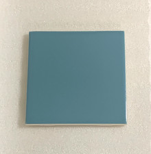 Vintage Wenczel Tile Co Ceramic Regency Blue  4 5/16" x 4 5/16" Gloss Tile Adhesive Mortar price
