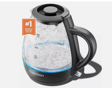 Chefman 1L Rapid-Boil Kettle Glass Electric Water Boiler Warmer 1500W Tea Heater Water Heaters / Kettle price