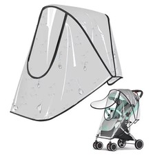 Universal Baby Stroller Rain Cover Waterproof Clear Wind Dust Shield Pram Canopy Baby Raincoat price