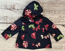 Gymboree Garden Friends Butterflies & Ladybugs Raincoat Size 12-24 Months Baby Raincoat price