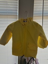 Yellow Duck Hooded Lined Full Zip Rain Coat w/ Pockets Unisex Baby 90 Baby Raincoat price