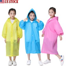 New Rain Coat Children Hooded Rainwear Jacket Watterproof Poncho Camping Outdoor Baby Raincoat price