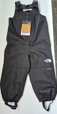 The North Face Baby Antora Rain Bib Overalls Black 12-18M DryVent Waterproof Baby Raincoat price
