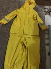 Cat & Jack Infant 18 Months Bib Overalls And Rain Coat Baby Raincoat price