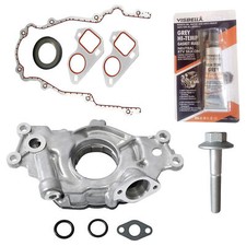 Oil Pump W/gasket Sealer Bolt Chain Cover Kit For GMC Savana3500 Chevy Express Oil Pump price