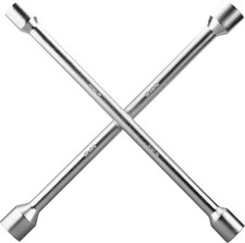 Heavy Duty 14-Inch Universal 4-Way Tire Iron Wheel Lug Nut Wrench Tool Silver Wheel Lug Wrench price