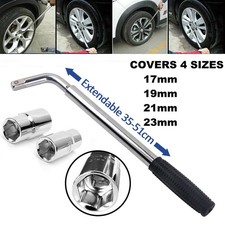 Extendable Wheel Lug Nut Wrench 17/19/21/23MM Socket Car Tire Iron Garage Tools Wheel Lug Wrench price