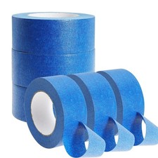 3 Rolls Blue Painter’s Tape 2 Inch x 60 Yards 5.5 Mil Masking Tape Clean Removal Tape price