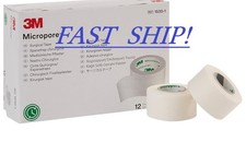 QUICK SHIP 3M Micropore Tape Surgical Medical Paper 1 inch wide  BEST VALUE Tape price