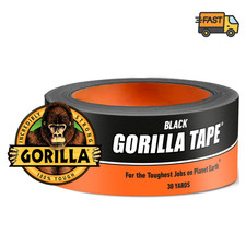 Gorilla Black Duct Tape 30 Yard Heavy Duty Tough Roll Strong Repair Tape Tape price