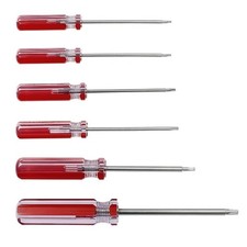 6pcs Triangle Screwdriver Set, Magnetic Bits 1.8mm Red Screwdriver price