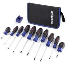 WORKPRO 10-Piece Magnetic Screwdriver Set Phillips Slotted Flat Head Screwdriver Screwdriver price