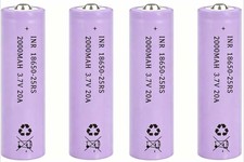 4 Pack 3.7V Rechargeable Batteries High Capacity for Flashlight Headlight Camera Standard & Rechargeable Batteries price