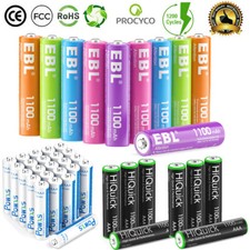 NI-MH AAA Rechargeable Battery For Panasonic Cordless Phones Batteries 1.2V Lot Standard & Rechargeable Batteries price