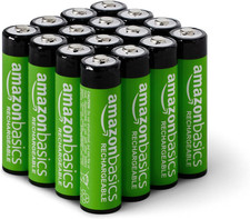 Amazon Basics 16-Pack Rechargeable AA Nimh Batteries, 2000 Mah, 1.2V, Low Self D Standard & Rechargeable Batteries price