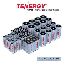 Tenergy STANDARD NiMH 1.2V AA AAA C D 9V Rechargeable Batteries LOT Standard & Rechargeable Batteries price