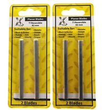 4 reversible Planer blades 3 1/4 Inch HSS Bosch Black and Decker DeWalt NEW Planer price