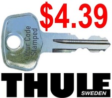 1 THULE Replacement Key Ski Roof Car Rack Lock Bicycle Hauler Carrier Surf Kayak Key price