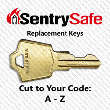 Sentry Replacement 1100 1150 1170 Safe Key Cut to Your Code A - Z Key price
