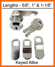Admiral Compartment Storage Locks Keyed Alike 5/8 1 1-1/8 Cabinet Flat Key Lock Key price