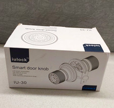 iulock IU-30 Electronic Keypad Door Knob Lock Set Matte Black Doorknob Lock price