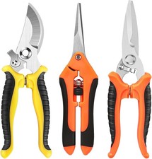 Pruning Shears, 3 Pack Garden Shears, Clippers Handheld, Stainless Steel Pruning Shears price