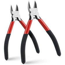 2PCS Wire Cutters Side cutter Cable 6/5" Heavy Duty Cutting pliers Carbide Steel Pliers price