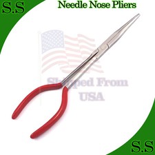 11'' Extra Long Reach Needle Nose Pliers Straight Repair Hand Tools Pliers price